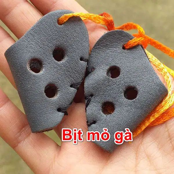 Cách làm bịt mỏ gà chọi đơn giản chi tiết nhất