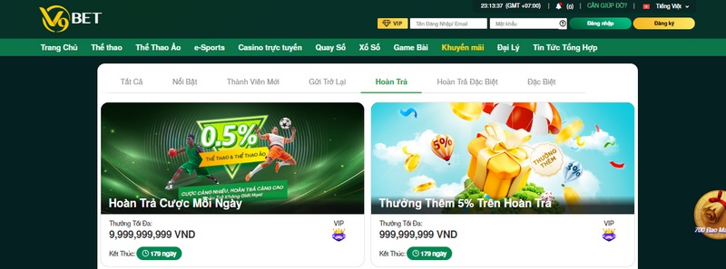 Khi tham gia chương trình, người chơi có thể nhận lại một phần tiền đã thua
