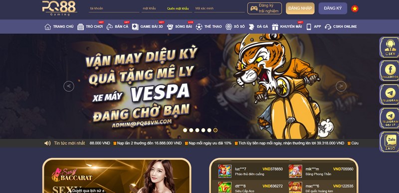 PQ88 là sân chơi được đánh giá cao trong top nhà cái uy tín
