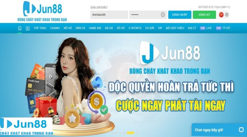 JUN88 – Trang web cá cược uy tín được nhiều người săn đón