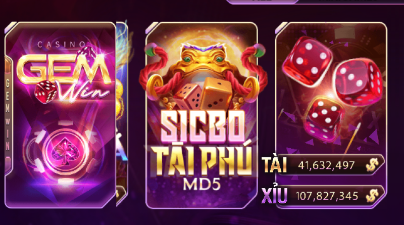 Sicbo tài phú – Tựa game cực hot khi truy cập link tai Gemwin