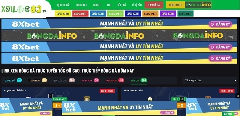 Xoilac TV - Kênh trực tiếp bóng đá miễn phí, chất lượng cao