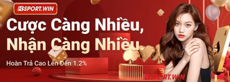 Khuyến mãi hoàn trả đến 1.2% không giới hạn