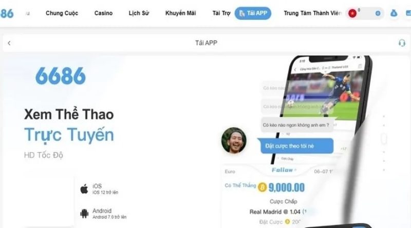 6686vn.bet – Điểm đến hàng đầu cho người yêu cá cược trực tuyến