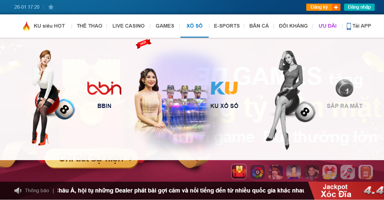 Những hình thức cược Xổ số tại Kubet88