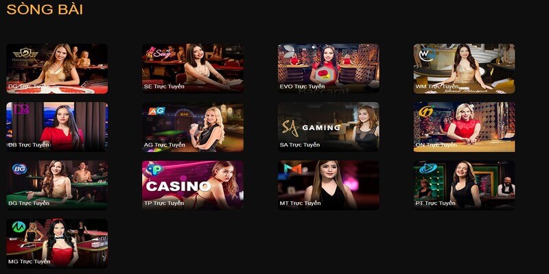 Casino i9bet với đa dạng bàn chơi của các sảnh game hàng đầu