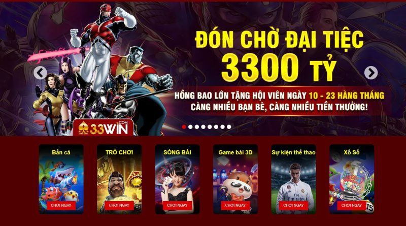 Những ưu điểm vượt trội nhất định phải biết của nhà cái 33Win 