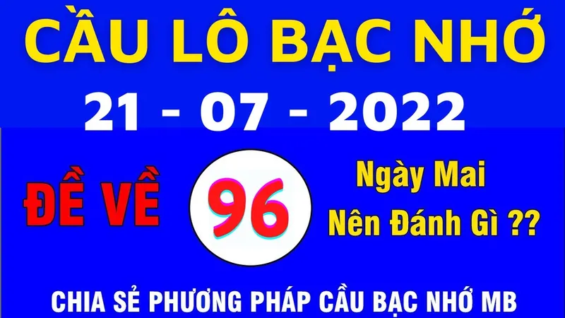 Hướng Dẫn Cách Soi Cầu Bạc Nhớ Miền Bắc