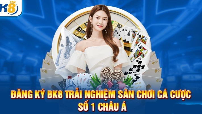 Giao diện đăng ký BK8 đơn giản, thân thiện