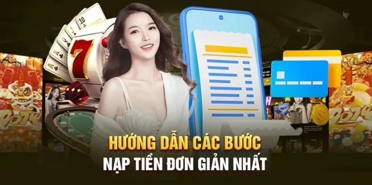  Giao diện nạp tiền 789win với các phương thức đa dạng.