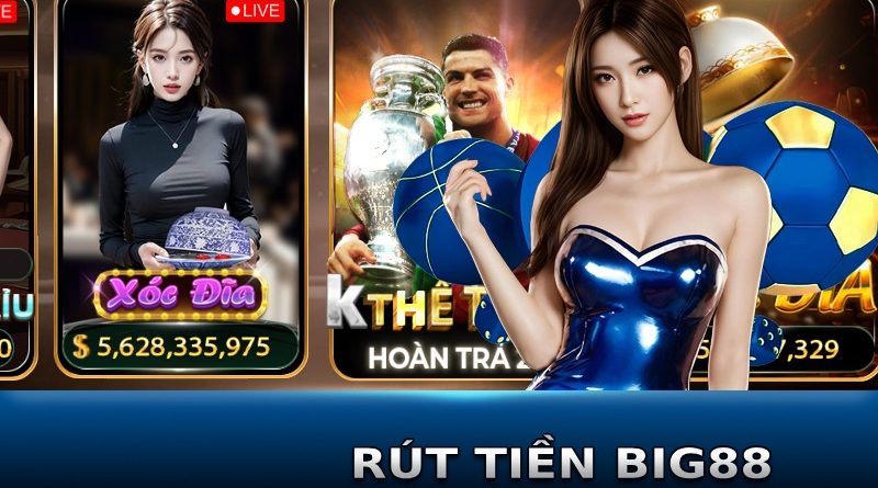 Cách thực hiện rút tiền BIG88 an toàn và Tiện Lợi cho cược thủ