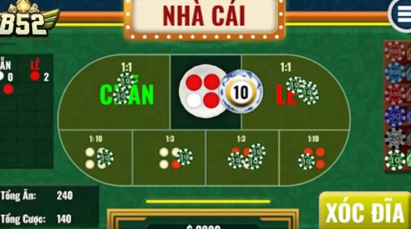 Xóc đĩa B52club – Trải nghiệm trò chơi may rủi đầy thú vị